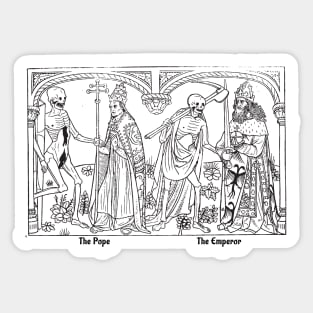 The Emperor and Pope, Dance of Death Sticker